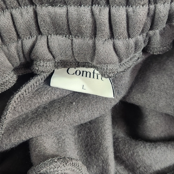 Comfrt Tranquil Sweatpants Charcoal Gray Size Large - Picture 3 of 7